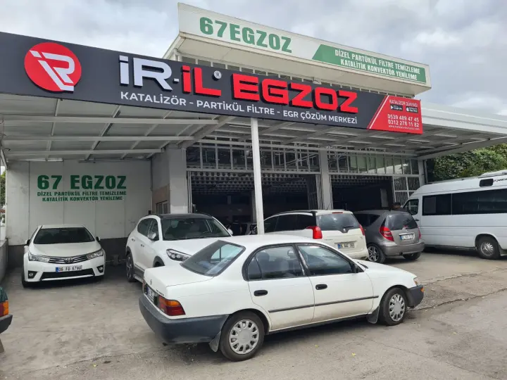 İRİL egzoz Katalizör ve Partikül Filtre Tamir ve Temizliği