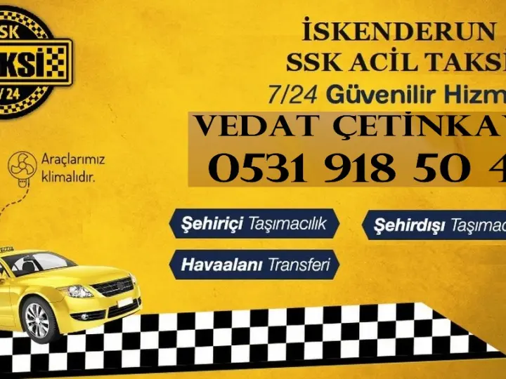 İskenderun SSK Acil Taksi