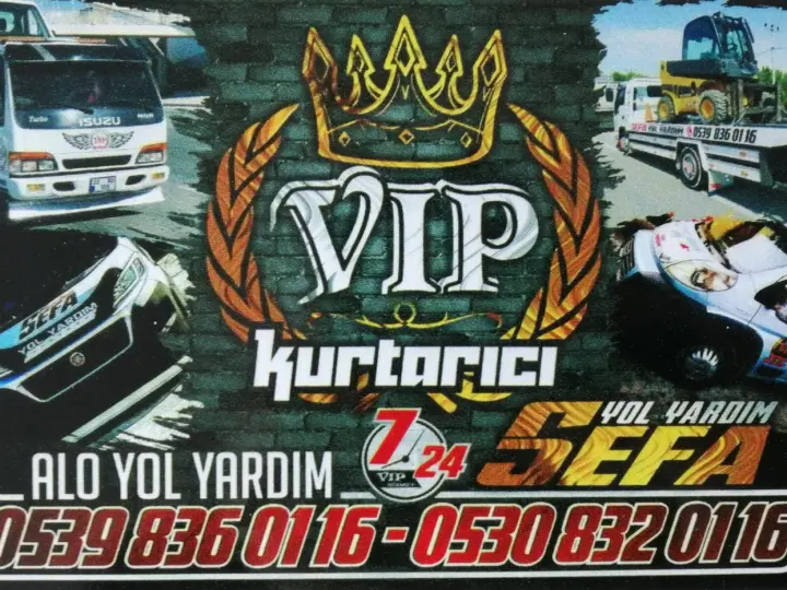 Isparta Sefa Oto Kurtarma Yol Yardım VIP Çekici
