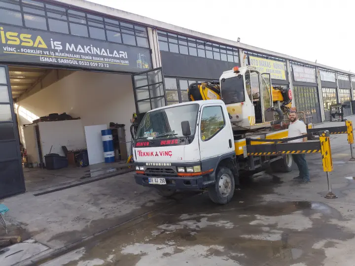 İssA İş Makinaları Tamir bakım servisi