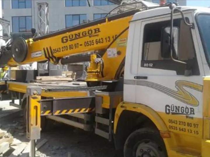 İstanbul Kiralık Sepetli Vinç