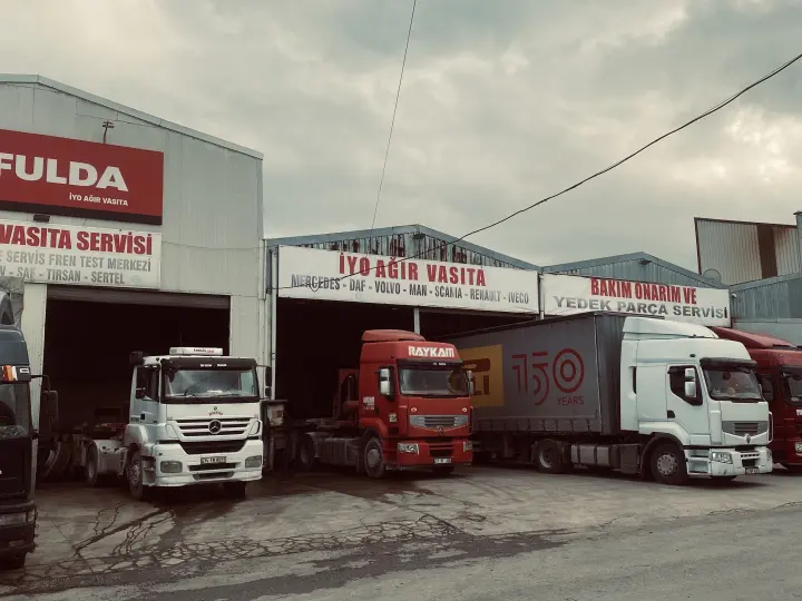 İYO Ağır Vasıta Bakım Onarım ve Yedek Parça Servisi
