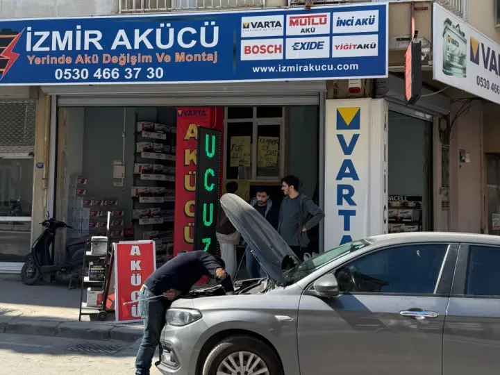 İzmir Akü Akün Kapında