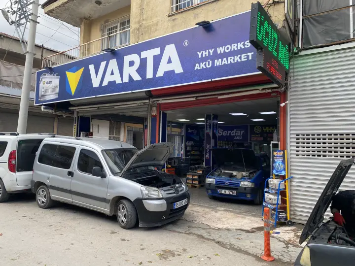 İzmir Akü Servis | YHY Work Akü Market Akü Montaj ve Servis