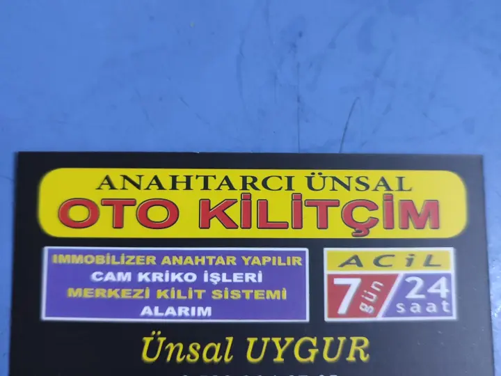 İzmir Karabağlar oto anahtar