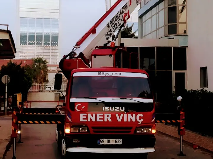 İZMİR SEPETLİ VİNC KİRALAMA ENER VİNC