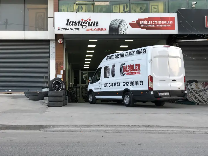 Jant Burada - Habibler Oto Lastik - Rot ve Balans - Mobil Yol Yardım