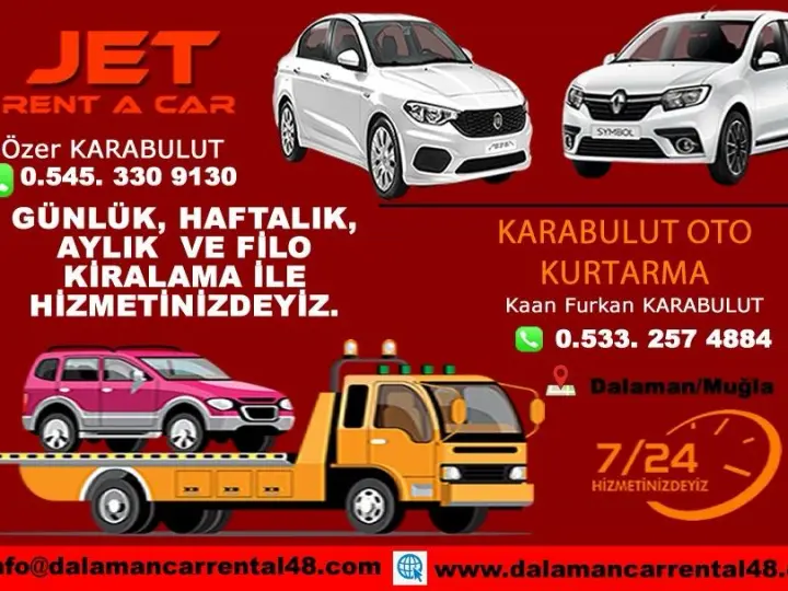 Jet Oto Araç Kiralama Hizmetleri
