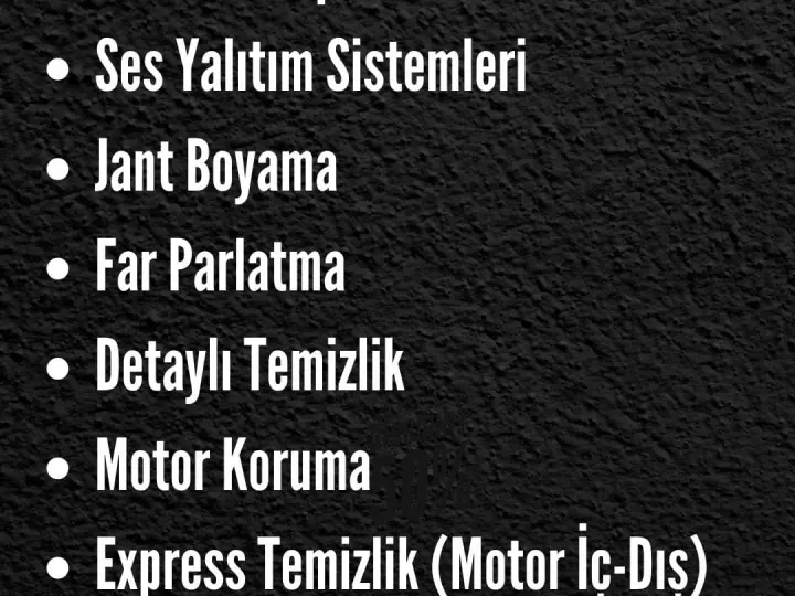 KAAN OTO MEKANİK VE DETAİLİNG