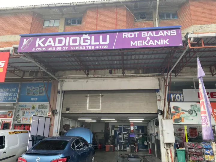 Kadıoğlu Rotbalans Mekanik Jant pres & Lastik Satış Yeri