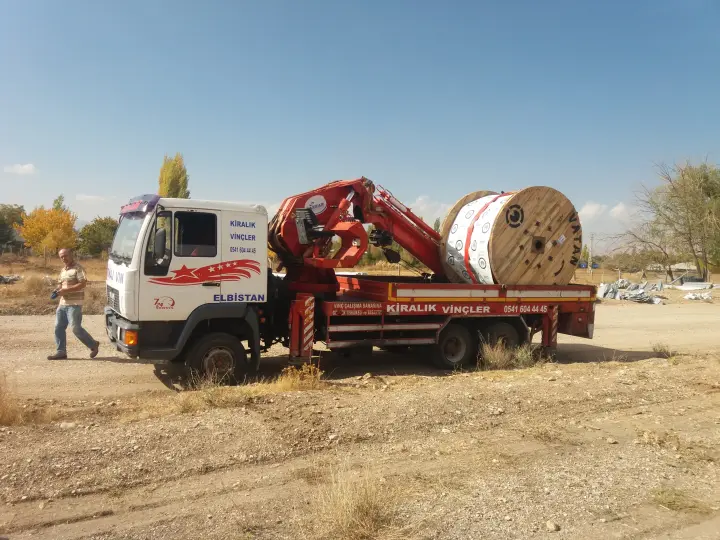 Kahraman maraş kiralik vinç