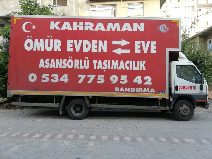 Kahraman Ömür Evden Eve Asansörlü Taşımacılık Nakliyat