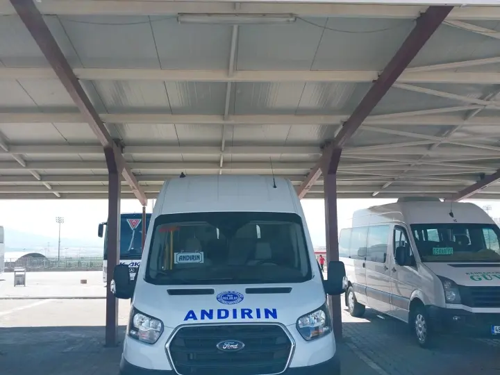 Kahramanmaraş andırın minibüsleri