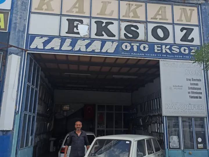 Kalkan egzoz