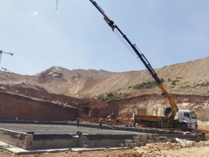 Kanpalta vinç platform