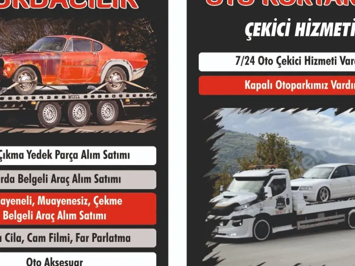 Karaağaç oto kurtarma tamir bakım hurdacılık