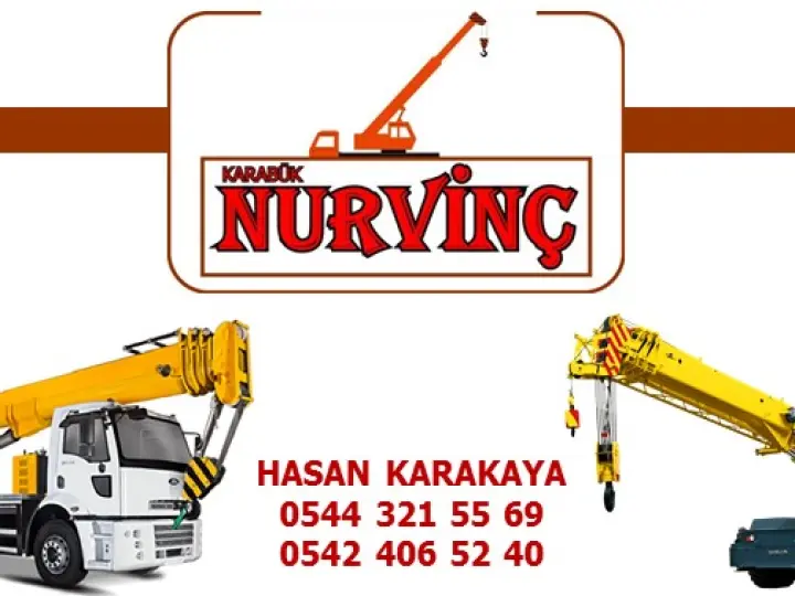 Karabük Nur Vinç Kiralama