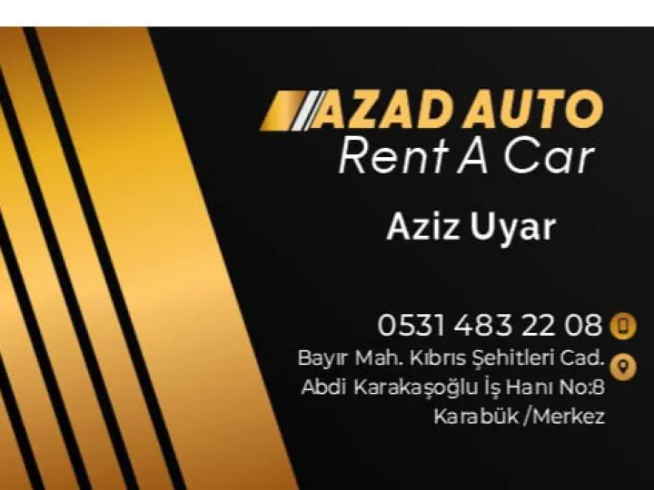 Karabük Rent. Car Uyar. Otomativ
