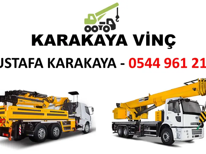 Karabük Vinç Kiralama Karakaya Vinç