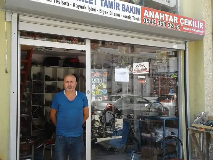 KARADEMİR MOTOR VE BİSİKLET TAMİRHANESİ VE ÇİLİNGİR KAPI AÇMA ANAHTAR ÇEKME
