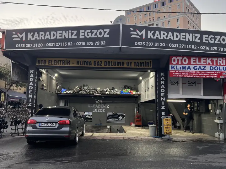 Karadeniz Egzoz Elektrik Partikül Temizliği