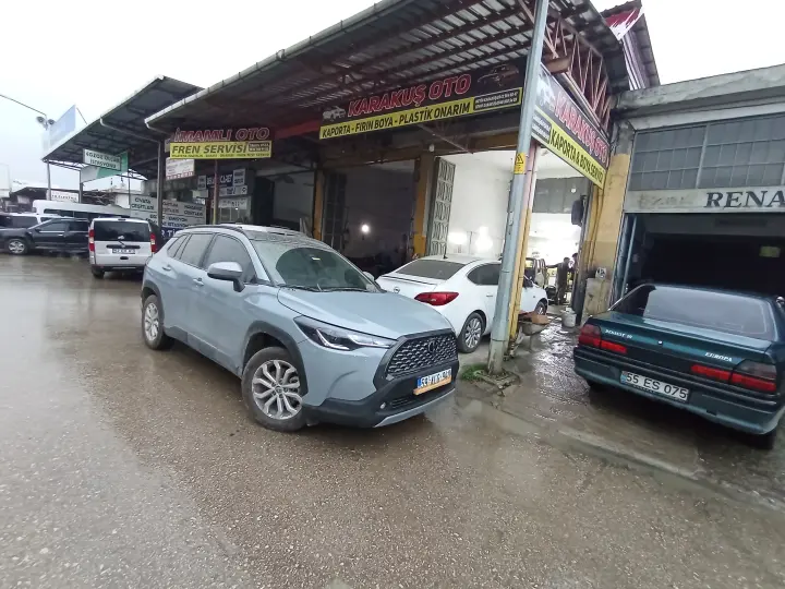 Karakuş oto KAPORTA VE BOYA plastik tamiri far camı değişimi