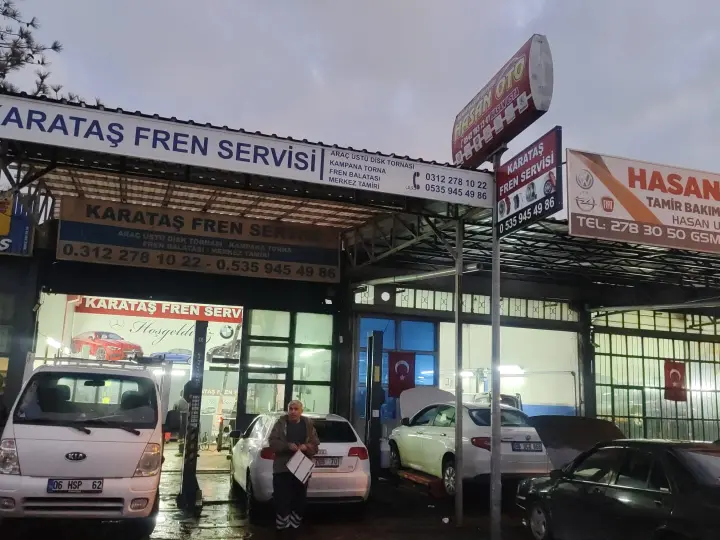 Karataş Fren Servisi - Araç Üstü Disk Torna Ankara Şaşmaz