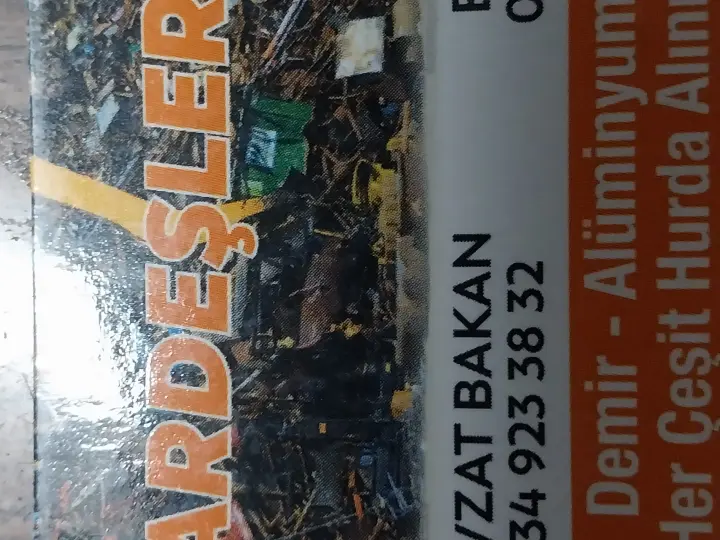 Kardeşler metal hurdacılık