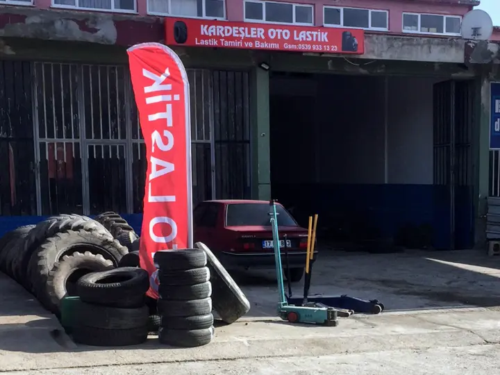 Kardeşler oto Lastik tamir ve bakım 7/24 YOL YARDIM