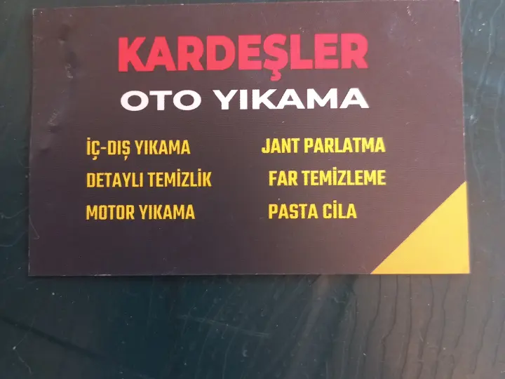 Kardeşler oto yikama