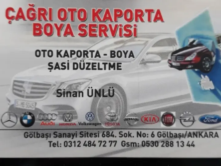KARİYER OTOMOTİV KAPORTA BOYA SERVİSİ