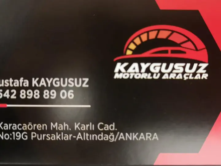 kaygusuz motorlu araçlar