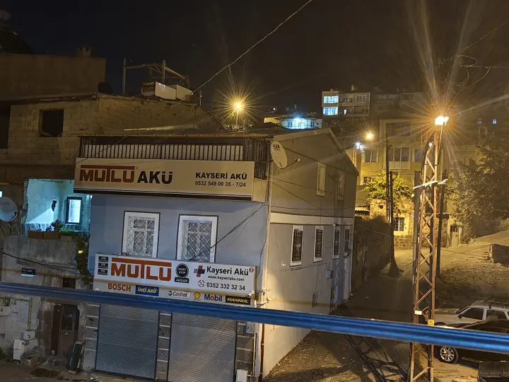 Kayseri akü (Gece Açık) Mimarsinan şube