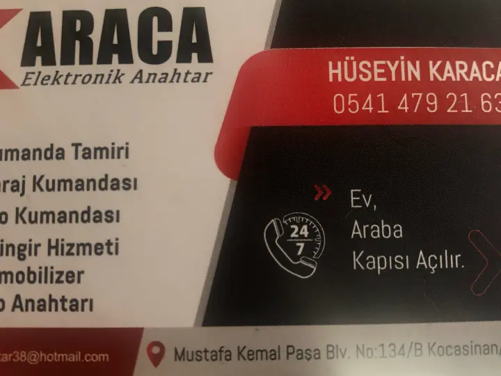 Kayseri Karaca Elektronik Anahtar