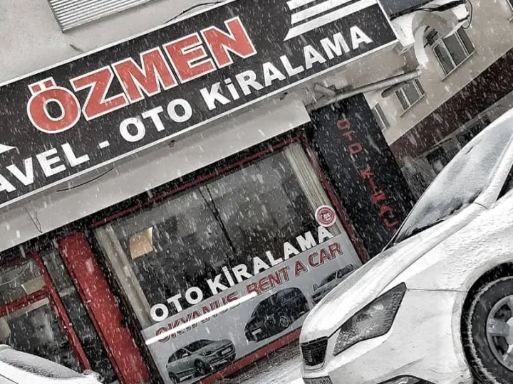 Kayseri Özmen oto kiralama