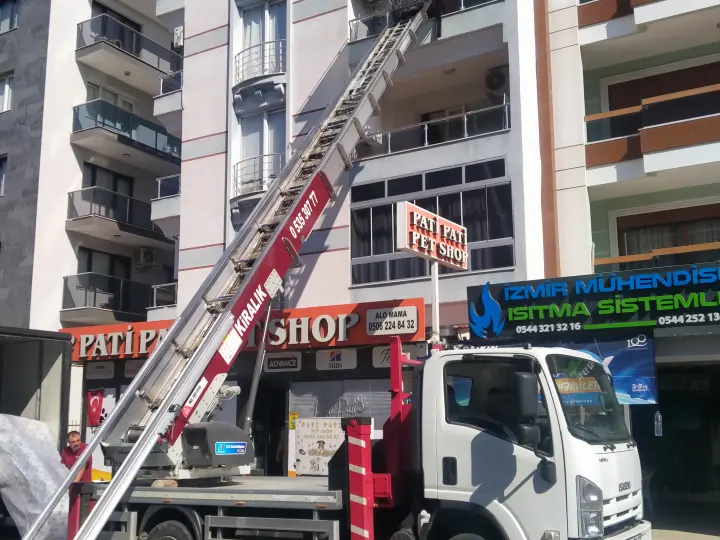 Kemalpaşa Ulucak Forklift Sepetli Vinç Platform Manlift