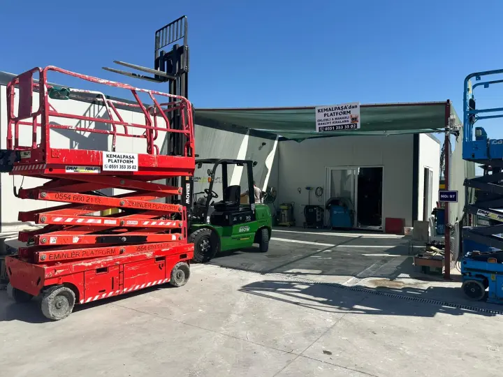 Kemalpaşadan Platform | Eklemli Manlift, Makaslı Platform Kiralama