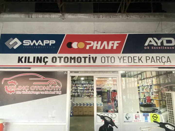 KILINÇ OTOMOTİV Oto Yedek Parca