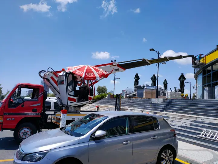 kiralık sepetli vinç