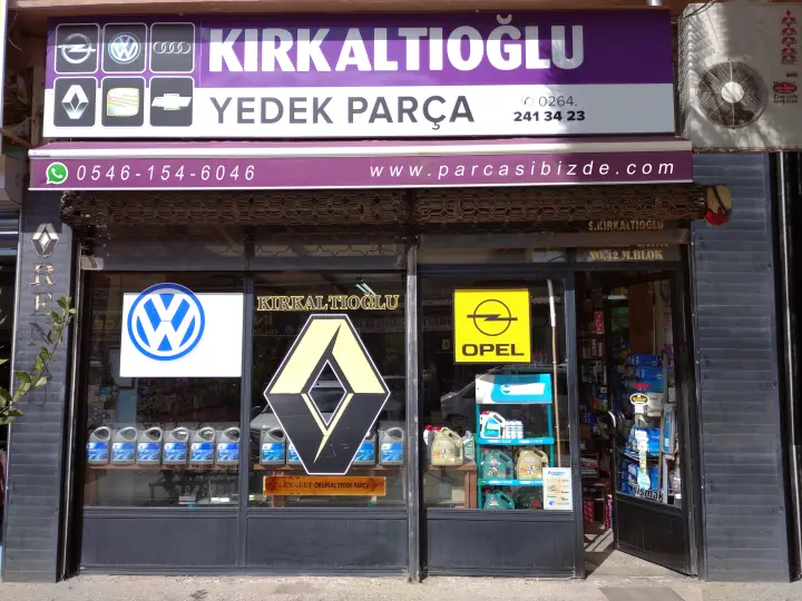 Kırkaltıoğlu Yedek Parça - Sakarya Adapazarı Oto Yedek Parça Market