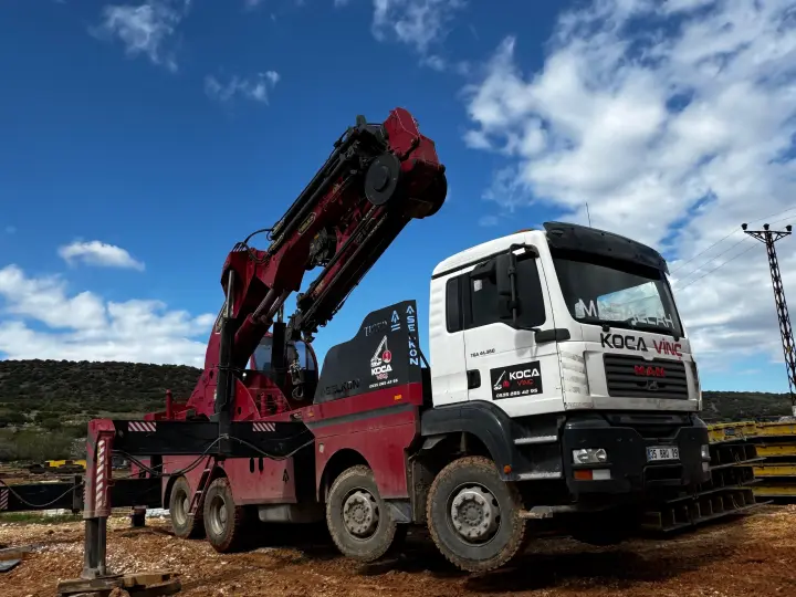 KOCA VİNÇ / Gaziantep Vinç Kiralama