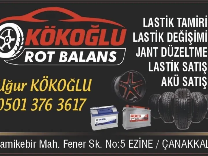KÖKOĞLU ROT BALANS