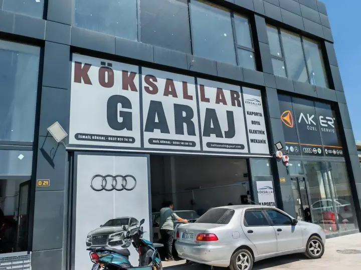 Köksallar Garage Kaporta Boya Elektrik Mekanik Tamir Servis Şaşmaz
