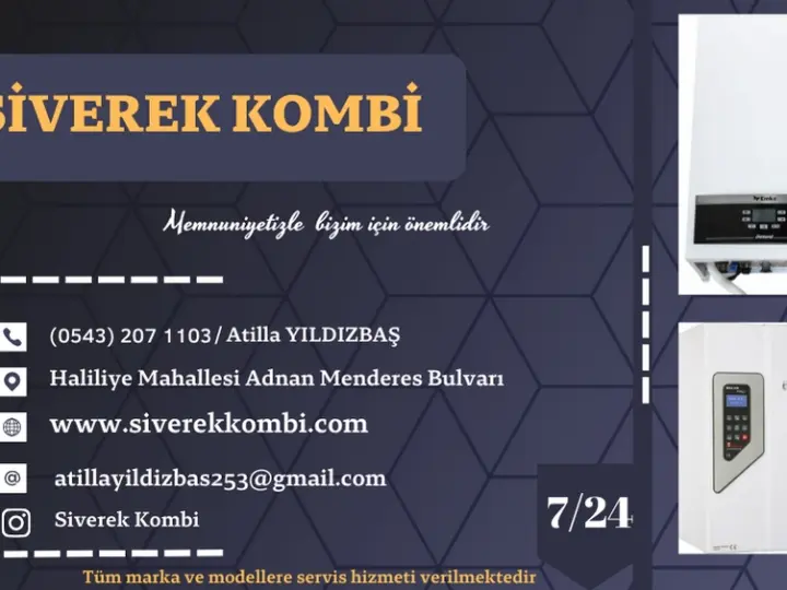 Kombi servisi Siverek