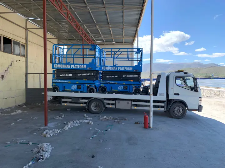 Kömürhan Platform Malatya Platform Makaslı Manlift Sepetli Vinç Forklift