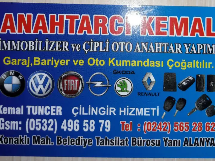 Konaklı Çilingir Ve Anahtar