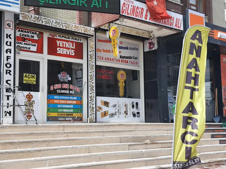 KONYA ÇİLİNGİR ANAHTARCI ALİ & DESİ KİLİT & KALE KİLİT YETKİLİ BAYİ &SERVİS