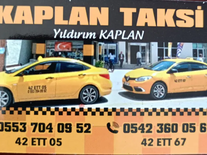KONYA Ereğli kaplan taksi