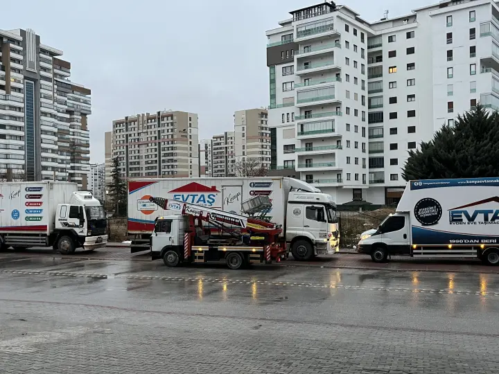 Konya EVTAŞ Evden Eve Asansörlü Taşımacılık ve Nakliyat.