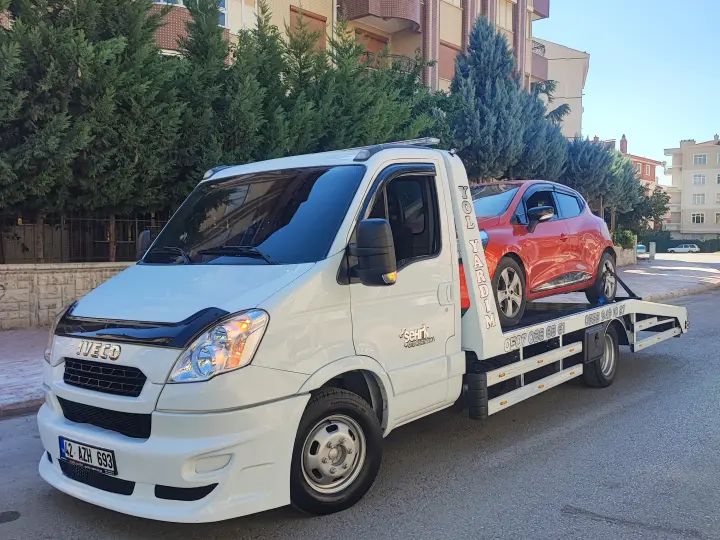 Konya şehrin oto kurtarma